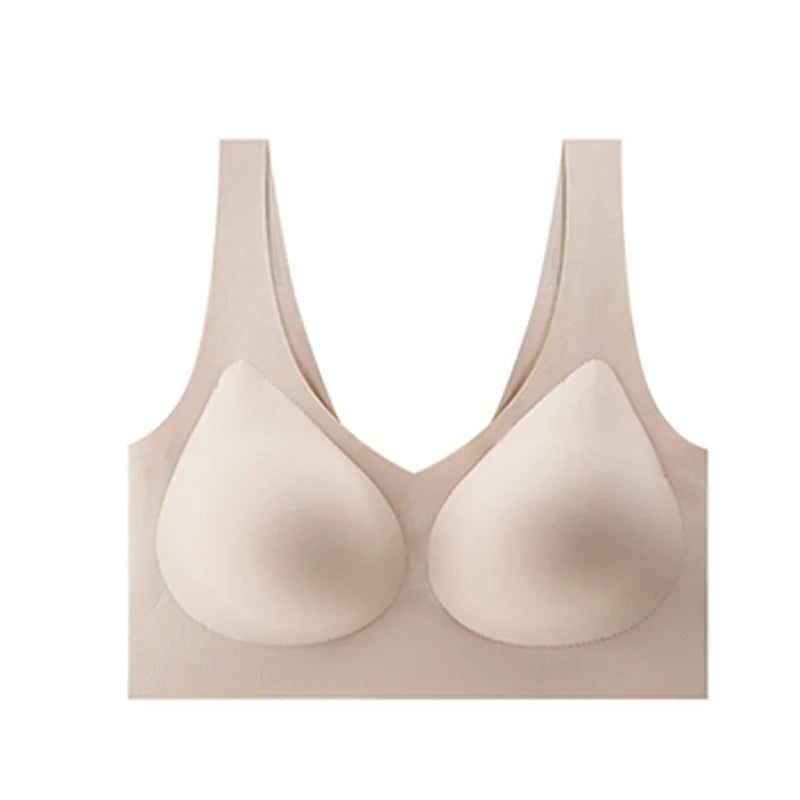 Seamless Push-Up Yoga Sports Bra