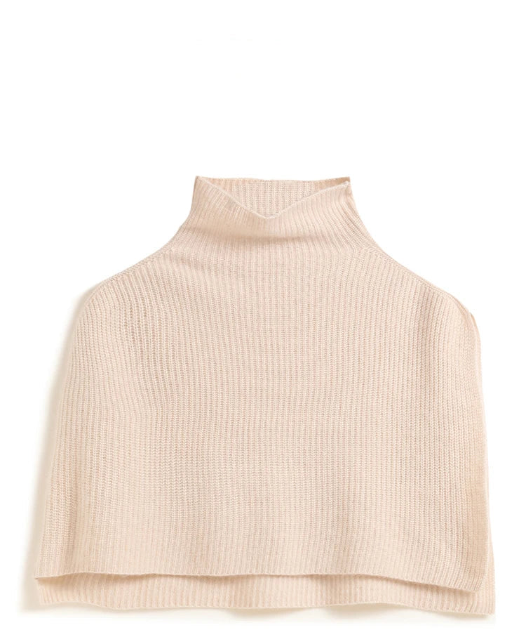 Cashmere Turtleneck Knitted Shawl Scarf